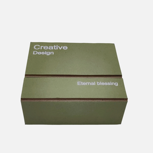 กระดาษคราฟท์แข็งแบบพับได้กล่องกระดาษแข็งแบบพับได้สำหรับโชว์เสื้อผ้าขนาด2มม. วัสดุรีไซเคิลสำหรับ100% - Product Image 2