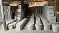 Housse de siège en céramique à fermeture en douceur pour salle de bain wc tollet Afrique soudan prix compétitif toilette parme océan ensemble de toilette deux pièces