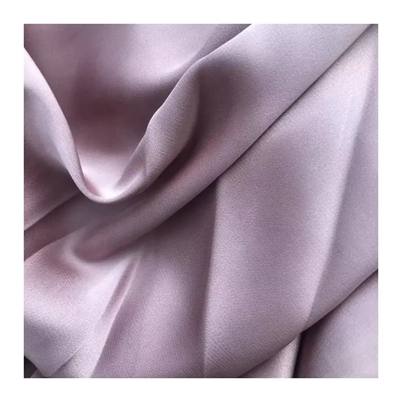 95GSM arman silk satin for digital print woven polyester spandex shiny satin dyed telas for dress stretch matte fabric satin