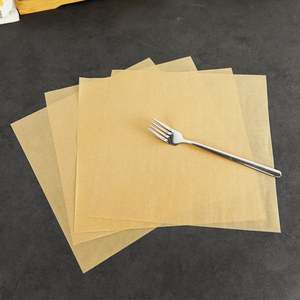 Hot Selling Customized 39GSM 40GSM Food Grade <b>Silicone</b> <b>Baking</b> Paper Sheet Unbleached Parchment Double for Cookie Bread Cake - Product Image 4