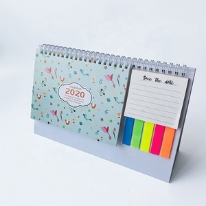 Calendario de escritorio de diseño especial, encuadernación en espiral personalizada, servicio de impresión, precio barato, profesional, 3 meses - Product Image 5