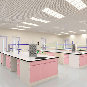 Muebles <span class=keywords><strong>de</strong></span> Laboratorio Comerciales para Escuelas y Bancos <span class=keywords><strong>de</strong></span> Laboratorio <span class=keywords><strong>de</strong></span> Acero <span class=keywords><strong>de</strong></span> Estilo Moderno con Gabinetes <span class=keywords><strong>de</strong></span> Almacenamiento - Product Image 2
