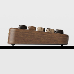 <span class=keywords><strong>Teclado</strong></span> Mecánico de Madera AKKO MU01, Procesamiento CNC de Nogal, Estructura Gasket, Teclas con Sublimación de Tinte, Interruptores Intercambiables <span class=keywords><strong>en</strong></span> Caliente CNC, Retroiluminación RGB, 2.4Ghz - Product Image 3