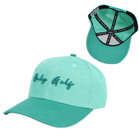 Casquette de baseball sportive vintage en coton doux, respirante et imperméable, avec broderie 3D personnalisée, motif Argyle, fabrication directe d'usine Jinzhou, faible MOQ