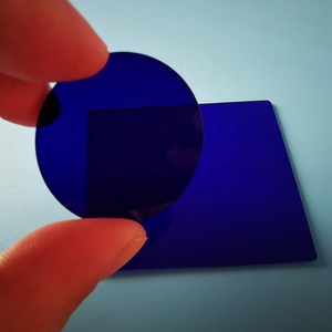 Verre optique Haute VISIBILITÉ Transmission Bleu Foncé Couleur <span class=keywords><strong>QB29</strong></span> QB4 Filtre en Verre De Couleur - Product Image 4