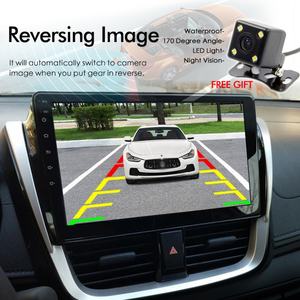 Autoradio stéréo Android 13 avec CarPlay et commande vocale IA 8+128 Go pour Toyota Vios 2013-2017 Yaris SE, navigation GPS, lecteur multimédia vidéo - Product Image 6