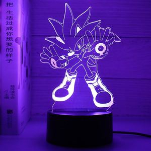 Phòng ngủ trang trí sáng tạo phim hoạt hình Quà Tặng ánh sáng ban đêm 3D Illusion đèn cho người hâm mộ đồ chơi - Product Image 3