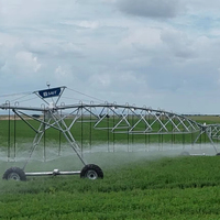 Système d'irrigation agricole complet avec centre de distribution d'eau à pivot technique, prêt à l'exportation vers l'Afrique et la Centrale-Asie