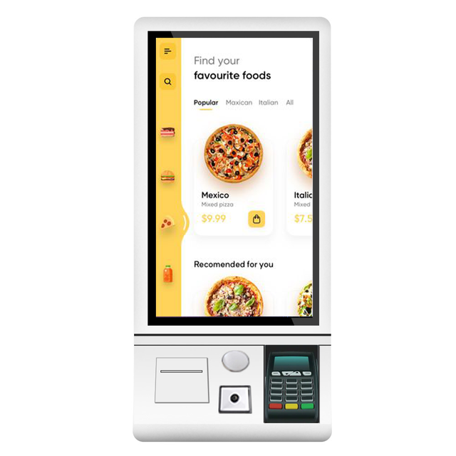 27 32 Inch 43" 49" Advertising Screen LCD Display Portable Self-Service Kiosk Android Digital Signage IR Advertising Player