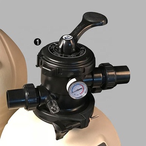 Équipement de piscine de haute qualité : Pompe à sable, filtre à billes en fibre et filtre à sable à six positions monté latéralement - Product Image 3