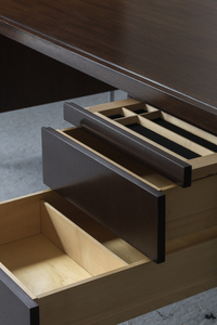 Tủ quần áo treo tường hiện đại, thân thiện với môi trường, có cửa kính gỗ, kiểu mở cánh, tích hợp hệ thống sắp xếp quần áo - Product Image 6