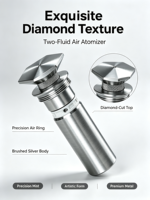 Diffuseur d'arômes d'huiles essentielles intelligent sans eau, rechargeable, sans fil, longue durée, silencieux, pour bureau