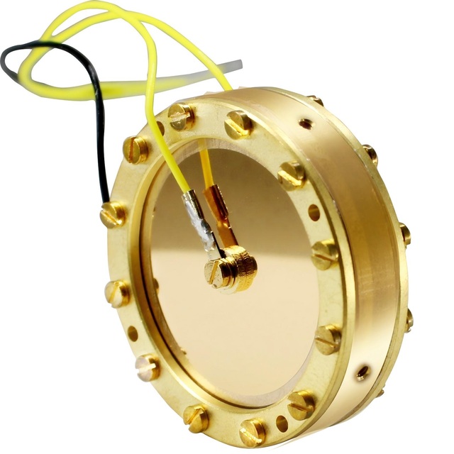 BAIFEILI K47 Double-Sided Gold Plating 34mm Large Diaphragm Omni Portable Condenser Microphone Capsule for DIY Recording