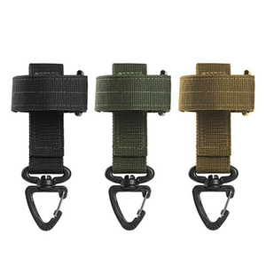 Özel çantanıza toka tırmanma halat depolama kanca EDC açık taktik Molle tırmanma karabina - Product Image 4