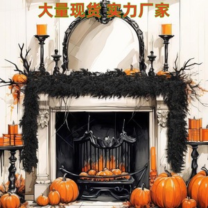 Guirlandes artificielles en cèdre, pin et cyprès Xin Yan pour Halloween, décoration pour salon et table à manger - Product Image 4
