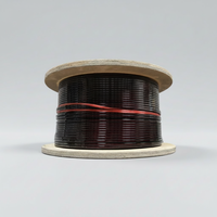 Fil magnétique isolé émaillé plat simple en cuivre plaqué aluminium 600V 200°C ROHS IP20 pour moteurs électriques et transformateurs