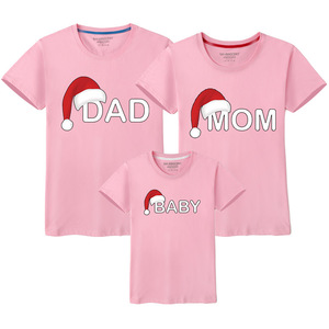 Giá Rẻ Hơn Santa Claus In Vui Cotton Ngắn Tay Áo T-Shirt Gia Đình Nhìn Năm Mới 1Pcs - Product Image 5