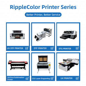 Stampante Flatbed a Getto d'Inchiostro UV Ripple Color RC-6090Pro Formato <span class=keywords><strong>A1</strong></span> per Stampa su Acrilico/Plastica/Vestiti/Penne/Fatture, Design Portatile - Product Image 2