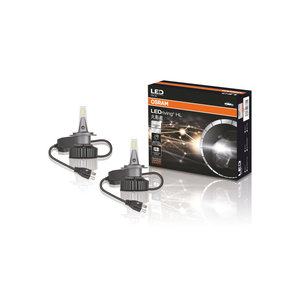 ชุดไฟหน้ารถ <span class=keywords><strong>OSRAM</strong></span> <span class=keywords><strong>LED</strong></span> HL สำหรับขับรถเยอรมัน | <span class=keywords><strong>H4</strong></span>และ H7หลอดไฟ <span class=keywords><strong>LED</strong></span> | อุปกรณ์อัปเกรดไฟรถยนต์ประสิทธิภาพสูง - Product Image 4