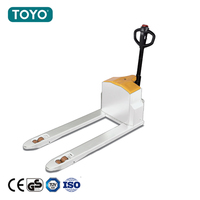 Transpaleta plegable eléctrica 2T, carrito de palé eléctrico de servicio pesado a bajo precio