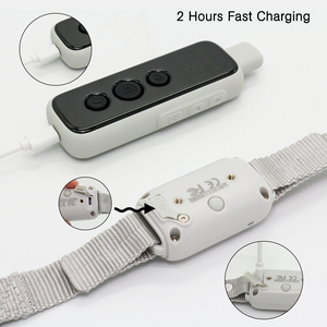 <span class=keywords><strong>Collar</strong></span> de Adiestramiento Antiladridos para Perros, Control Remoto, Resistente al Agua IPX7, Ecológico, de Nailon, con Modo de Descarga - Product Image 4