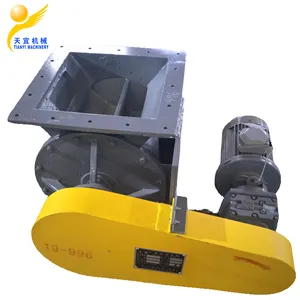 TIANYI Carbon Steel Rotary Valve Discharge Electric Gate Valve Star Unloader