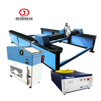 Pequeña máquina de corte por láser Cnc MAX con controlador de corte por láser y fuente láser