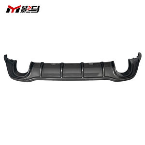 Diffuseur de pare-chocs arrière pour VW <span class=keywords><strong>Golf</strong></span> <span class=keywords><strong>8</strong></span> <span class=keywords><strong>Golf</strong></span> <span class=keywords><strong>8</strong></span>.5 Gti R Line <span class=keywords><strong>Gte</strong></span> CS Style Lèvre arrière en fibre de carbone - Product Image 4