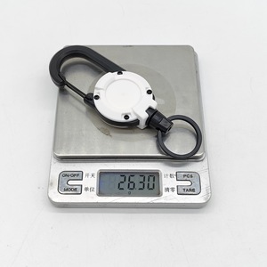 Rétractable Robuste Pull Bobine Mousqueton Porte-clés Forte En Acier Fil Corde Boucle Printemps Porte-clés En Plein Air Sportif Porte-clés Outil - Product Image 6