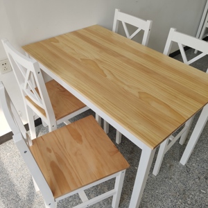 Juego <span class=keywords><strong>de</strong></span> Mesa <span class=keywords><strong>de</strong></span> <span class=keywords><strong>Comedor</strong></span> <span class=keywords><strong>de</strong></span> <span class=keywords><strong>Madera</strong></span> Maciza con <span class=keywords><strong>4</strong></span> <span class=keywords><strong>Sillas</strong></span>, <span class=keywords><strong>Precio</strong></span> <span class=keywords><strong>de</strong></span> Fábrica XY, Mesa <span class=keywords><strong>de</strong></span> <span class=keywords><strong>Comedor</strong></span> Rectangular <span class=keywords><strong>de</strong></span> <span class=keywords><strong>Madera</strong></span> <span class=keywords><strong>de</strong></span> Pino Maciza - Product Image 6