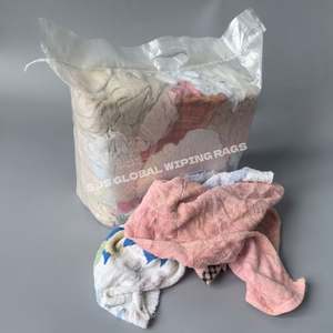 Trapos de Limpieza de Algodón de Color, Trapos de Toalla de Algodón de Color con Excelente Absorción para la Limpieza de Equipos de Fabricación - Product Image 1