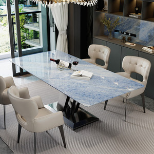 Tavolo <span class=keywords><strong>da</strong></span> <span class=keywords><strong>pranzo</strong></span> rettangolare in marmo di lusso italiano, adatto per sala <span class=keywords><strong>da</strong></span> <span class=keywords><strong>pranzo</strong></span>, cucina, hotel e appartamento - Product Image 1