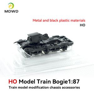 ชุดล้อรถไฟจำลอง แบบ HO สำหรับรถไฟจำลอง พร้อมโครงรถราง - Product Image 4