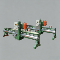 Machine de profilage de lignes en granit et marbre à trois têtes KUNHENG, machine de moulage et de polissage de bords multi-têtes