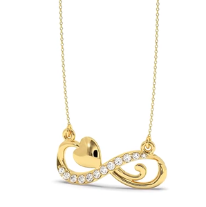 จี้เพชรใน18Kt สีเหลืองทองความคมชัด VVS / DEF - Product Image 2