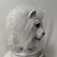 Masque de Lion Personnalisé pour Halloween, Capuche Animale, Fête Costumée Amusante, ODM