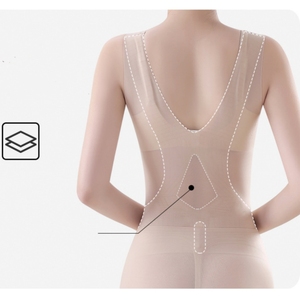 Faja Moldeadora <span class=keywords><strong>para</strong></span> Abdomen, Levanta Glúteos y Espalda, Desmontable, con Soporte <span class=keywords><strong>para</strong></span> el Pecho, Sin Costuras, Posparto - Product Image 6