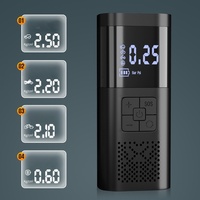 Pompe à air sans fil de haute qualité, 6000 mAh, rechargeable, pour vélo, moto, ballon, gonfleur de pneus avec lumières et pochette