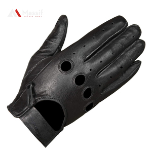Guantes de conducción de seguridad de la mejor calidad, encuadernación de tela, cómodos y transpirables a precio de lote de exportador y proveedor pakistaní - Product Image 1
