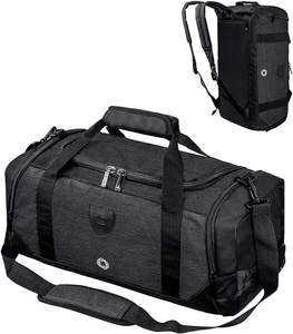 Sac de sport de voyage pour homme avec compartiment à chaussures, échantillon gratuit, sac de sport portable personnalisé, sacs de sport pour baskets - Product Image 1