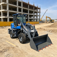 Caricatore Frontale Elettrico 4WD Ecologico Compatto di Alta Qualità, Trattore Multifunzione con Pala Caricatrice