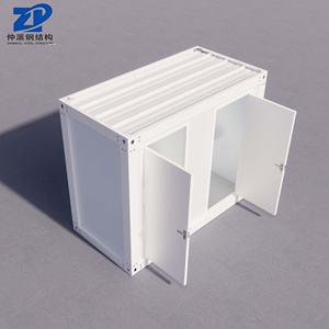 Construction de toilettes portables préfabriquées <span class=keywords><strong>en</strong></span> panneaux sandwich <span class=keywords><strong>en</strong></span> acier pour extérieur, 1/2/3 pièces, salle de bain publique - Product Image 1