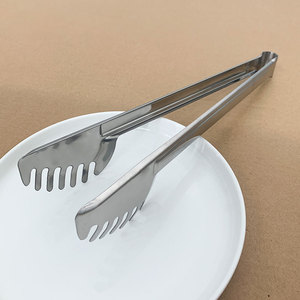 Accessoires <span class=keywords><strong>de</strong></span> <span class=keywords><strong>cuisine</strong></span> Pinces alimentaires en acier inoxydable Pinces à pain pour la maison Hôtel Restaurant Boulangerie - Product Image 2