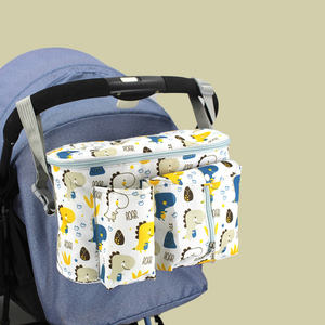 Bolsa de Pañales Multifuncional para Bebé, Organizador de Cochecito con Gancho, Bolsa de Transporte para Maternidad, Bolsa para Biberones - Product Image 2