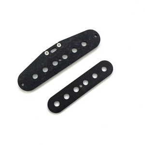 50mm 52mm Fiber Plate Single Coil <span class=keywords><strong>Strat</strong></span> Guitar Pickup Flatwork pour Pickup Building Bobbin Parts - Product Image 1