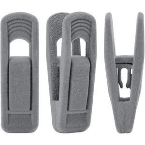Vente en gros de cintre en velours noir flocage de qualité supérieure durable Organisateur de vêtements en fer et en métal avec cintres - Product Image 4