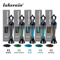 Lakerain Nouveau Stylo Eyeliner Poudre pour les Yeux Noir Vert
