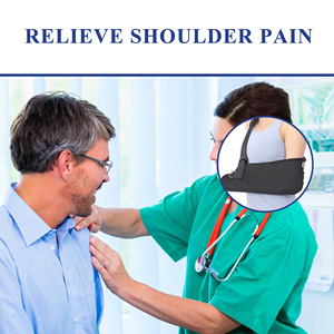 Gran oferta, cinturón de soporte de hombro ortopédico transpirable, inmovilizador de hombro ajustable con cabestrillo de brazo para adultos y <span class=keywords><strong>adolescentes</strong></span> - Product Image 3