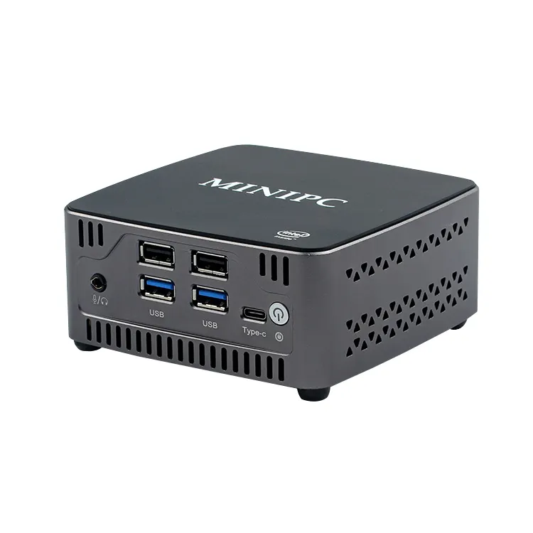 Office Design Micro Pc Intel4205UがLinuxホームシアターオンラインゲームNucsコンピューターミニホストを獲得