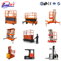 Chariot élévateur électrique Everlift, capacité 300 kg, hauteur de levage 3 m, 4 m, 5 m, table élévatrice semi-électrique, plateformes de travail surélevées